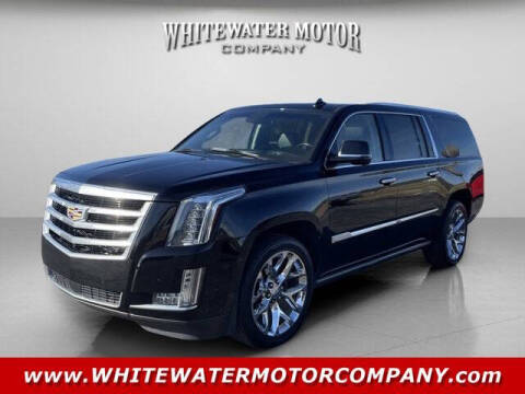 2019 Cadillac Escalade ESV for sale at WHITEWATER MOTOR CO in Milan IN