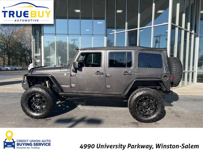 2014 Jeep Wrangler Unlimited for sale at Summit Credit Union Auto Buying Service in Winston Salem NC