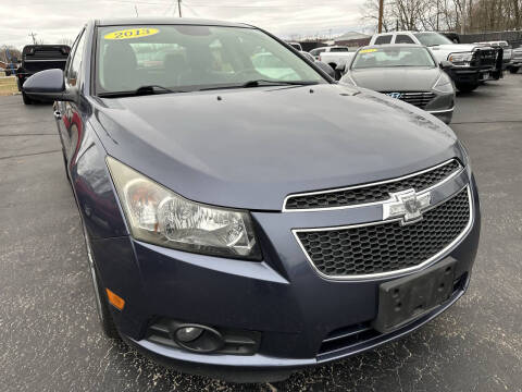 2013 Chevrolet Cruze for sale at MAYNORD AUTO SALES LLC in Livingston TN