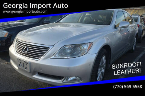2007 Lexus LS 460 for sale at Georgia Import Auto in Alpharetta GA