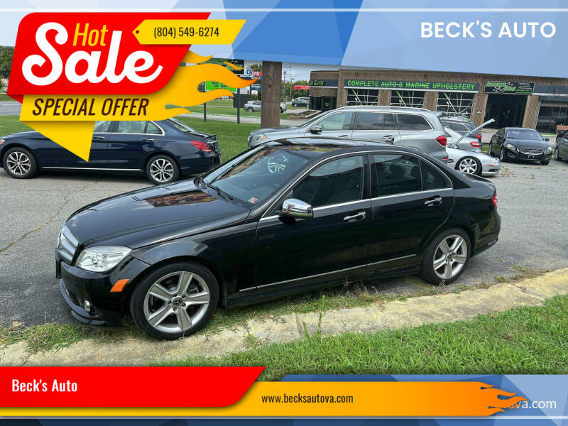 2010 Mercedes-Benz C-Class for sale at Beck's Auto in Chesterfield VA