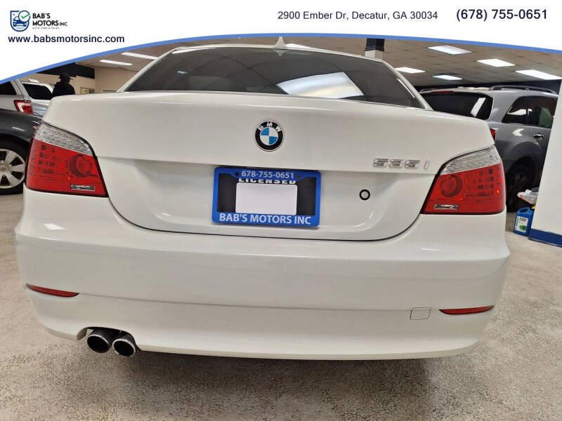 2010 BMW 5 Series 535i