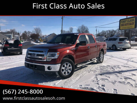 2014 Ford F-150 for sale at First Class Auto Sales in Fostoria OH