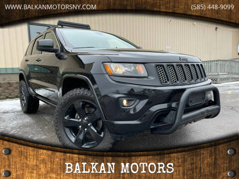 2015 Jeep Grand Cherokee for sale at BALKAN MOTORS in East Rochester NY