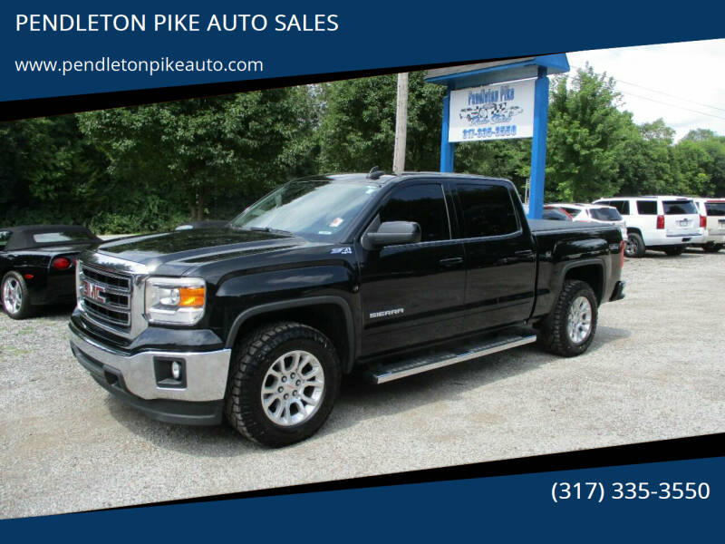 2015 GMC Sierra 1500 for sale at PENDLETON PIKE AUTO SALES in Ingalls IN