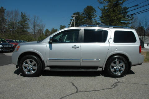 2012 Nissan Armada for sale at Bruce H Richardson Auto Sales in Windham NH