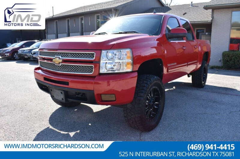 2012 Chevrolet Silverado 1500 for sale at IMD Motors in Richardson TX