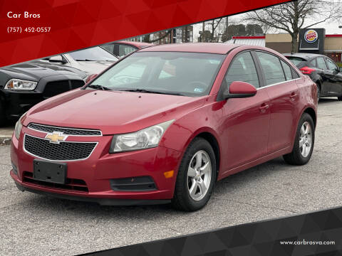 2011 Chevrolet Cruze for sale at Car Bros in Virginia Beach VA