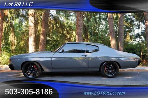 1971 Chevrolet Chevelle for sale at LOT 99 LLC in Milwaukie OR