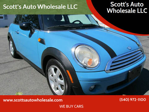 2008 MINI Cooper for sale at Scott's Auto Wholesale LLC in Locust Grove VA