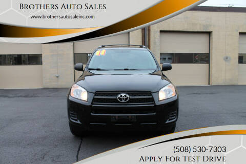 2011 Toyota RAV4 for sale at Brothers Auto Sales in Wrentham MA