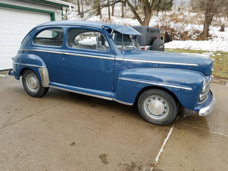 1948 Ford Super Deluxe for sale at J & J Auto Sales in Sioux City IA