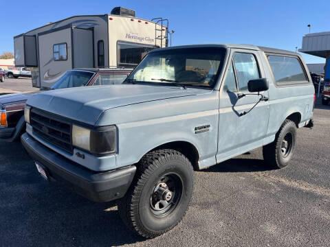 1990 Ford Bronco for sale at Scott Spady Motor Sales LLC in Hastings NE