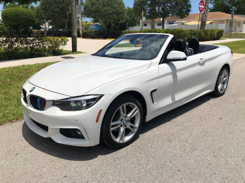 2018 BMW 4 Series for sale at Kars2Go in Davie FL