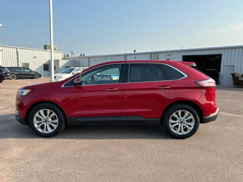 2020 Ford Edge for sale at Jensen's Dealerships in Sioux City IA