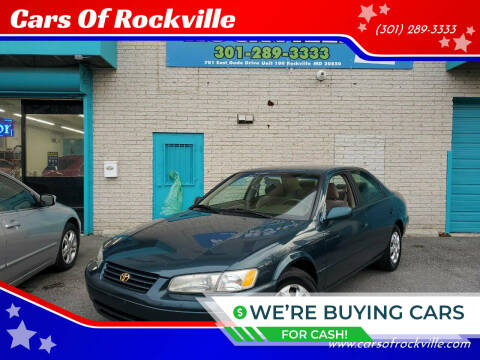 1998 Toyota Camry for sale at Cars Of Rockville in Rockville MD