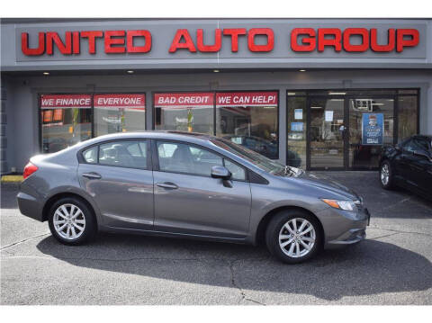 2012 Honda Civic for sale at United Auto Group in Putnam CT