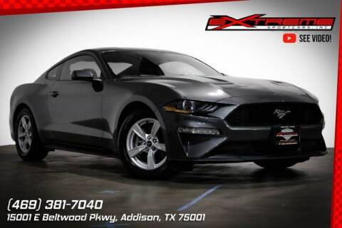 2020 Ford Mustang for sale at EXTREME SPORTCARS INC in Addison TX