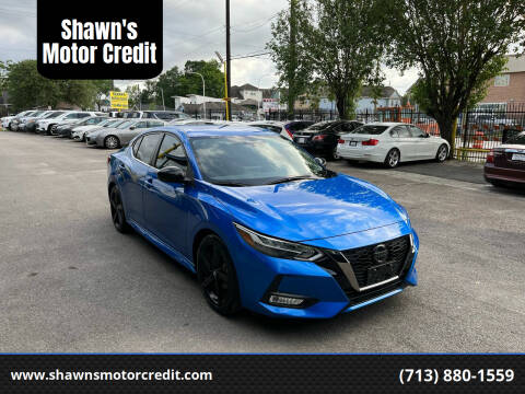2021 Nissan Sentra for sale at Shawn's Motor Credit in Houston TX