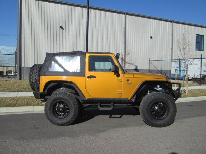 Used 2014 Jeep Wrangler Sport with VIN 1C4AJWAG6EL231409 for sale in Billings, MT