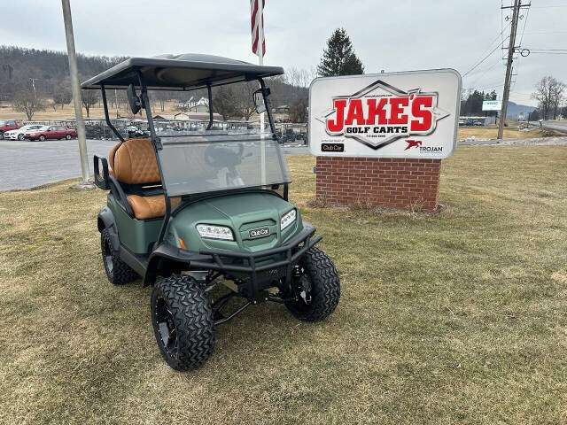 Club Car Onward Special Edition Green Jacket Lifted EFI Image