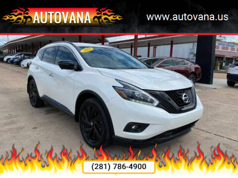 2018 Nissan Murano for sale at AutoVana in Humble TX