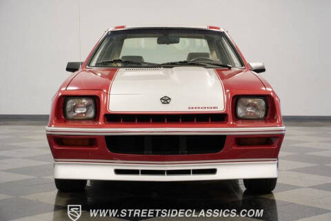 1985 Dodge Charger Shelby Turbo