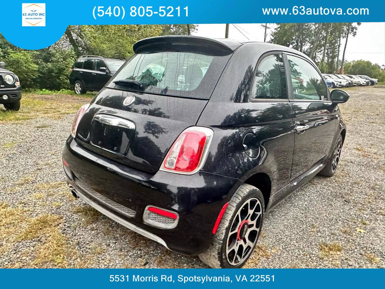 2013 FIAT 500 for sale at 63 Auto Inc in Spotsylvania, VA