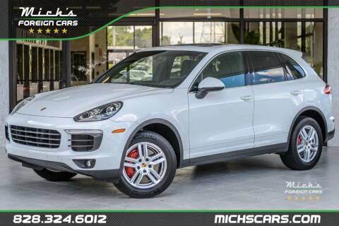 2018 Porsche Cayenne for sale at Mich's Foreign Cars in Hickory NC