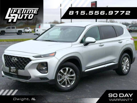 2019 Hyundai Santa Fe for sale at Lifetime Auto in Dwight IL