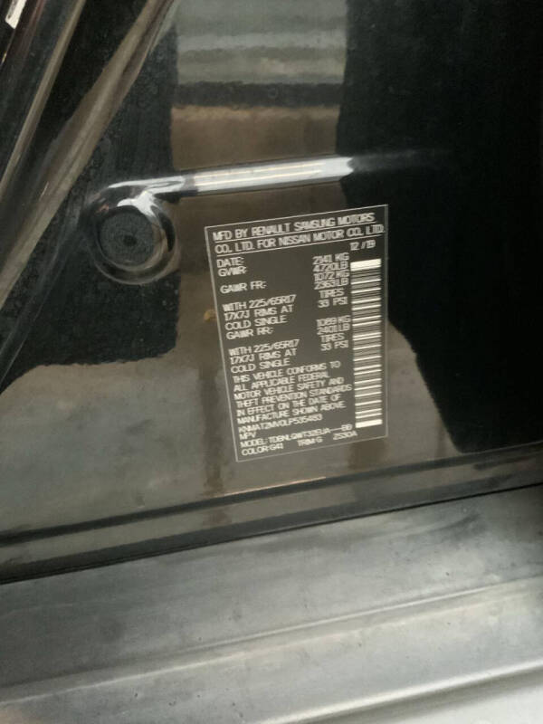 2020 Nissan Rogue SV