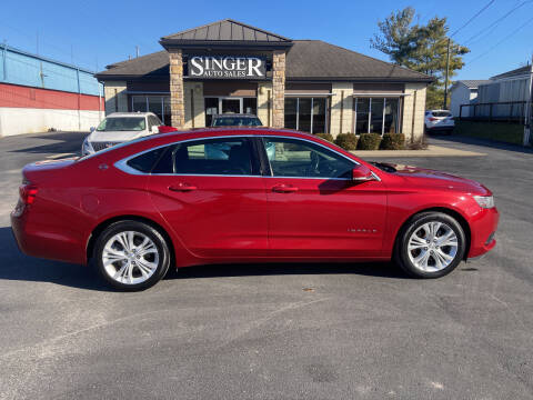 2015 Chevrolet Impala for sale at Singer Auto Sales in Caldwell OH