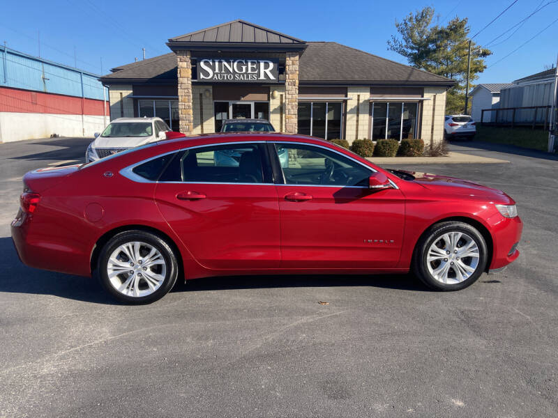 2015 Chevrolet Impala for sale at Singer Auto Sales in Caldwell OH