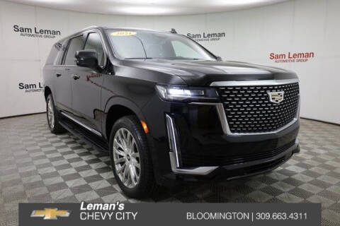 2021 Cadillac Escalade ESV for sale at Leman's Chevy City in Bloomington IL