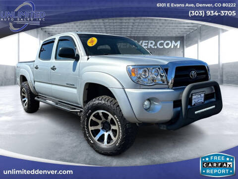2007 Toyota Tacoma for sale at Unlimited Auto Sales in Denver CO