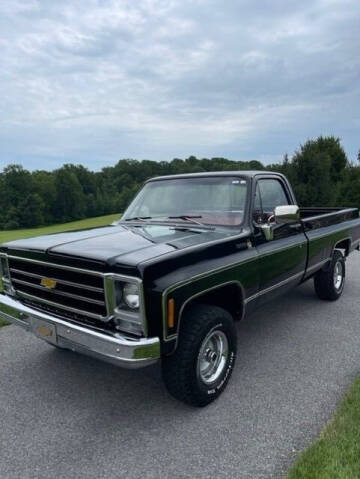 1979 Chevrolet C/K 10 Series for sale at Winegardner Customs Classics and Used Cars in Prince Frederick MD