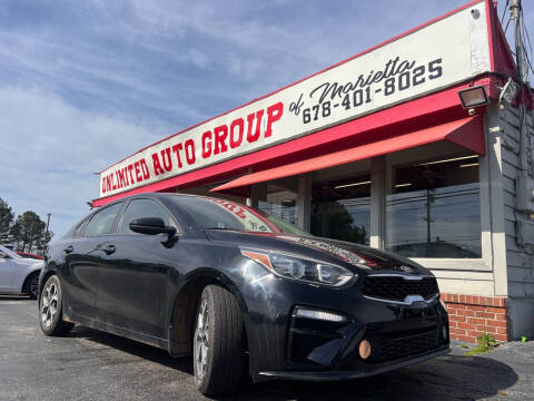 2019 Kia Forte for sale at Unlimited Auto Group of Marietta in Marietta GA