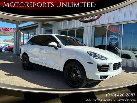 2018 Porsche Cayenne for sale at Motorsports Unlimited in McAlester OK