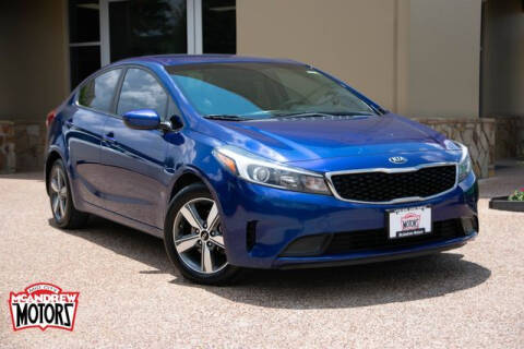 2018 Kia Forte for sale at Mcandrew Motors in Arlington TX