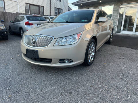 2012 Buick LaCrosse for sale at Zaccone Motors Inc in Ambler PA