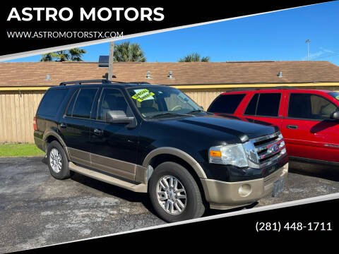 2012 Ford Expedition for sale at ASTRO MOTORS in Houston TX