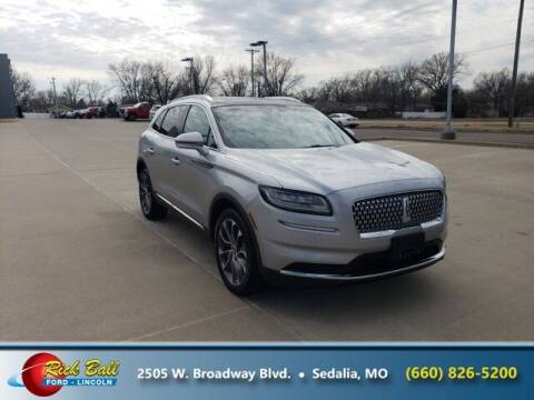 2021 Lincoln Nautilus for sale at RICK BALL FORD in Sedalia MO