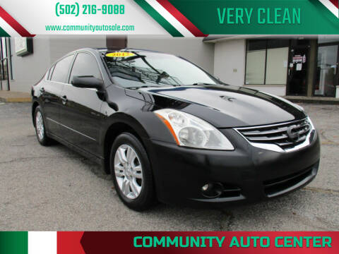 2012 Nissan Altima for sale at Community Auto Center in Jeffersonville IN