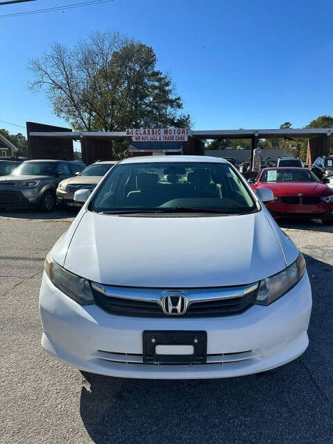 2012 Honda Civic for sale at A1 Classic Motor Inc in Fuquay Varina, NC