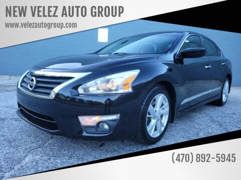 2015 Nissan Altima for sale at NEW VELEZ AUTO GROUP in Gainesville GA