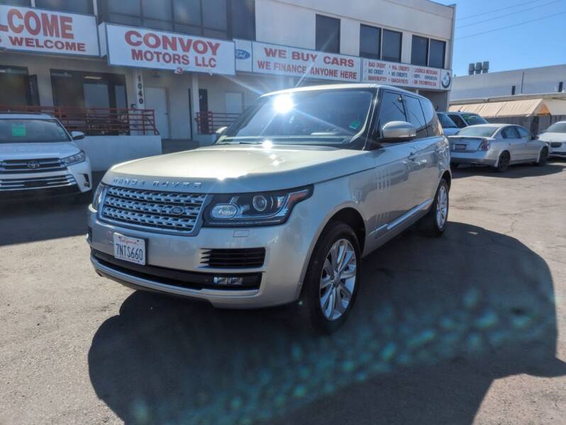 2015 Land Rover Range Rover for sale at Convoy Motors LLC in National City CA