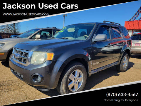 2008 Ford Escape for sale at Jackson Used Cars in Forrest City AR