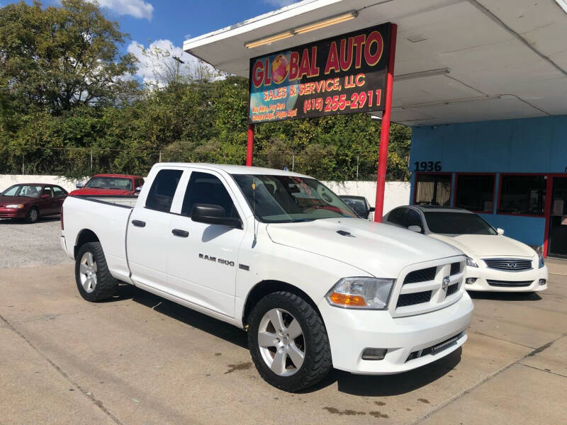 2012 RAM Ram Pickup 1500 for sale at Global Auto Sales and Service in Nashville TN