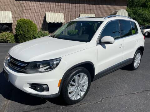 2013 Volkswagen Tiguan for sale at Depot Auto Sales Inc in Palmer MA
