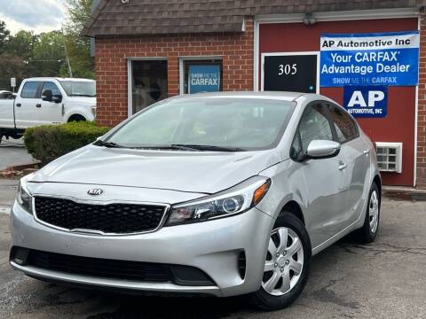2017 Kia Forte for sale at AP Automotive in Cary NC